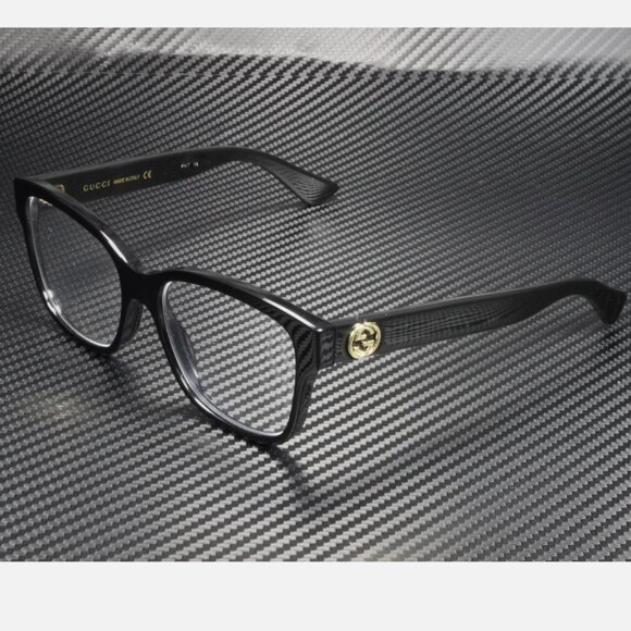 Gucci Square Women's Eyeglasses 54mm - Picture 1 of 5